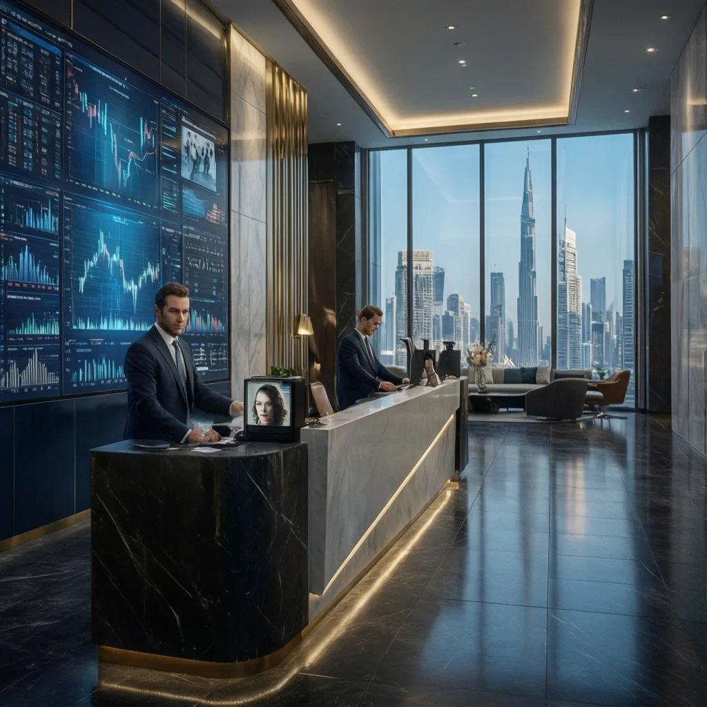 AI Reception Systems for Finance & Banking in United Arab Emirates