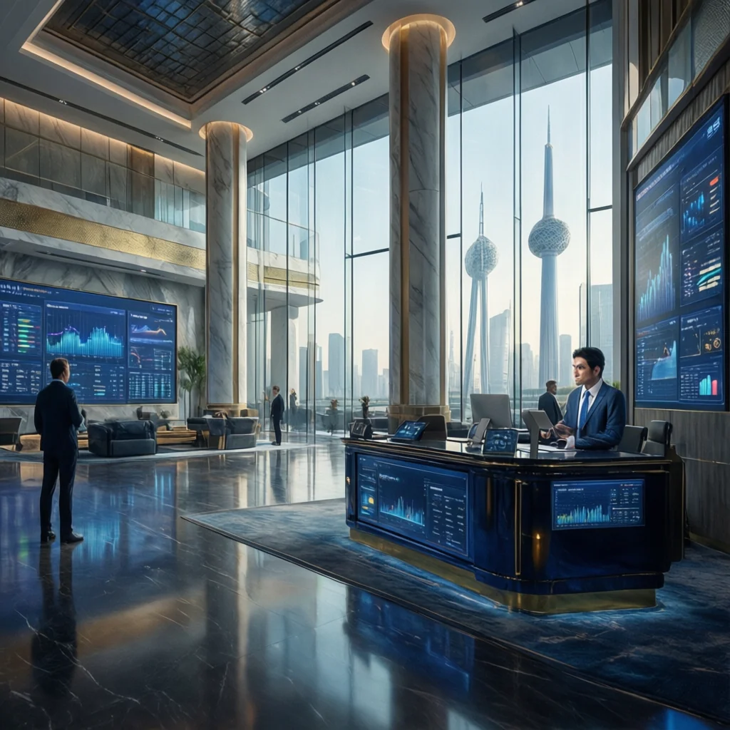 AI Reception Systems for Finance & Banking in Kuwait