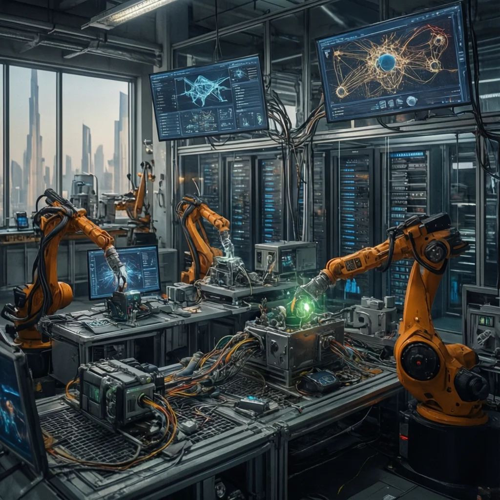 Custom AI Development for Manufacturing in United Arab Emirates