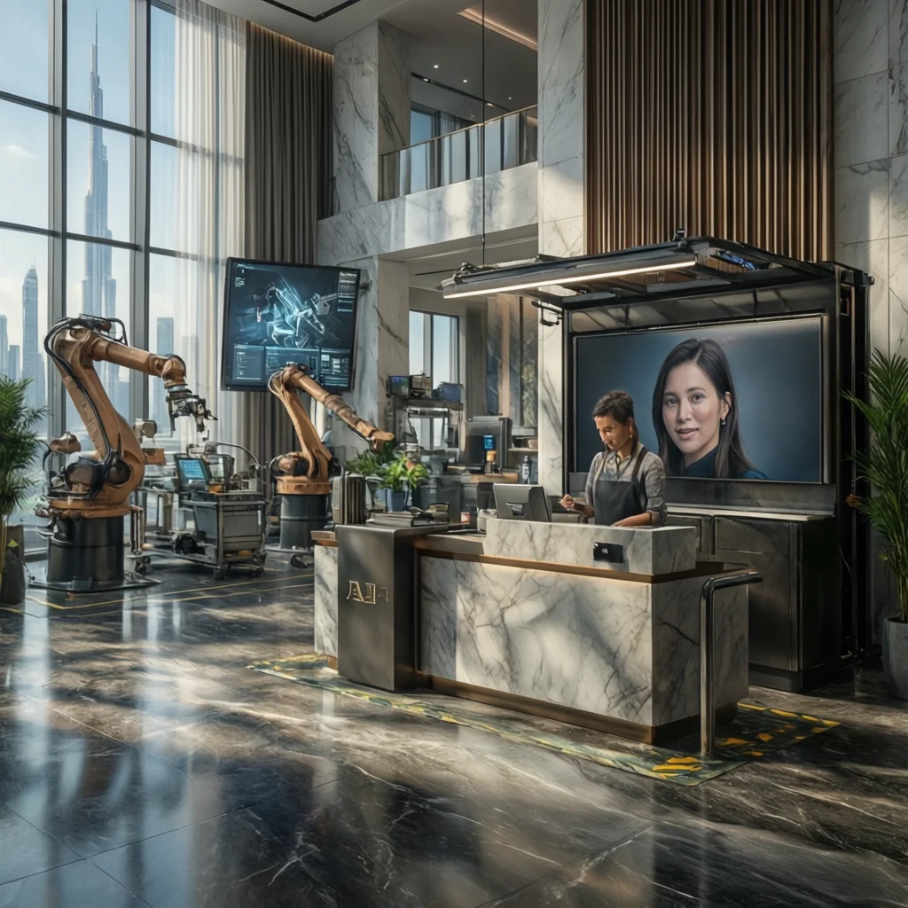 AI Reception Systems for Manufacturing in United Arab Emirates