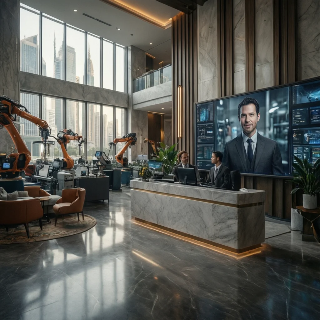 AI Reception Systems for Manufacturing in Saudi Arabia