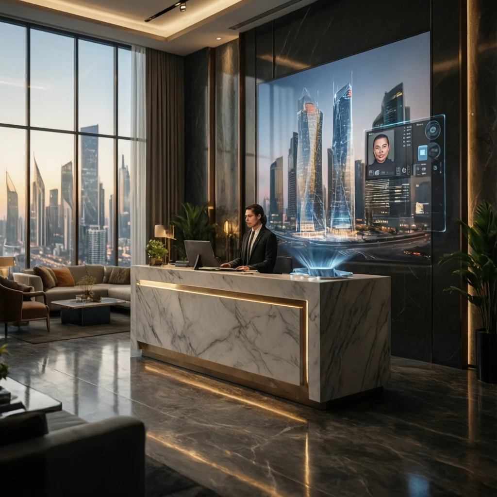 AI Reception Systems for Real Estate in Saudi Arabia