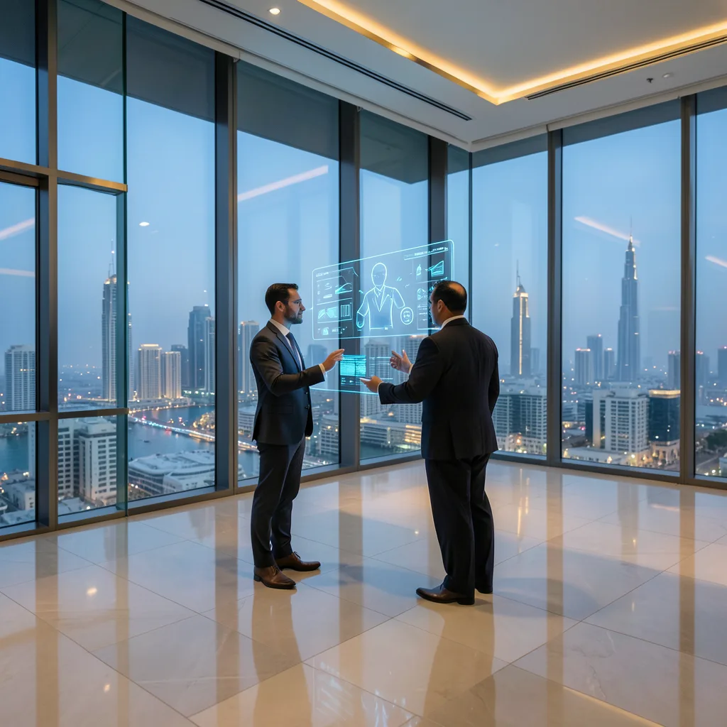 الوكيل العقاري الافتراضي بالذكاء الاصطناعي للعقارات في الإمارات العربية المتحدة